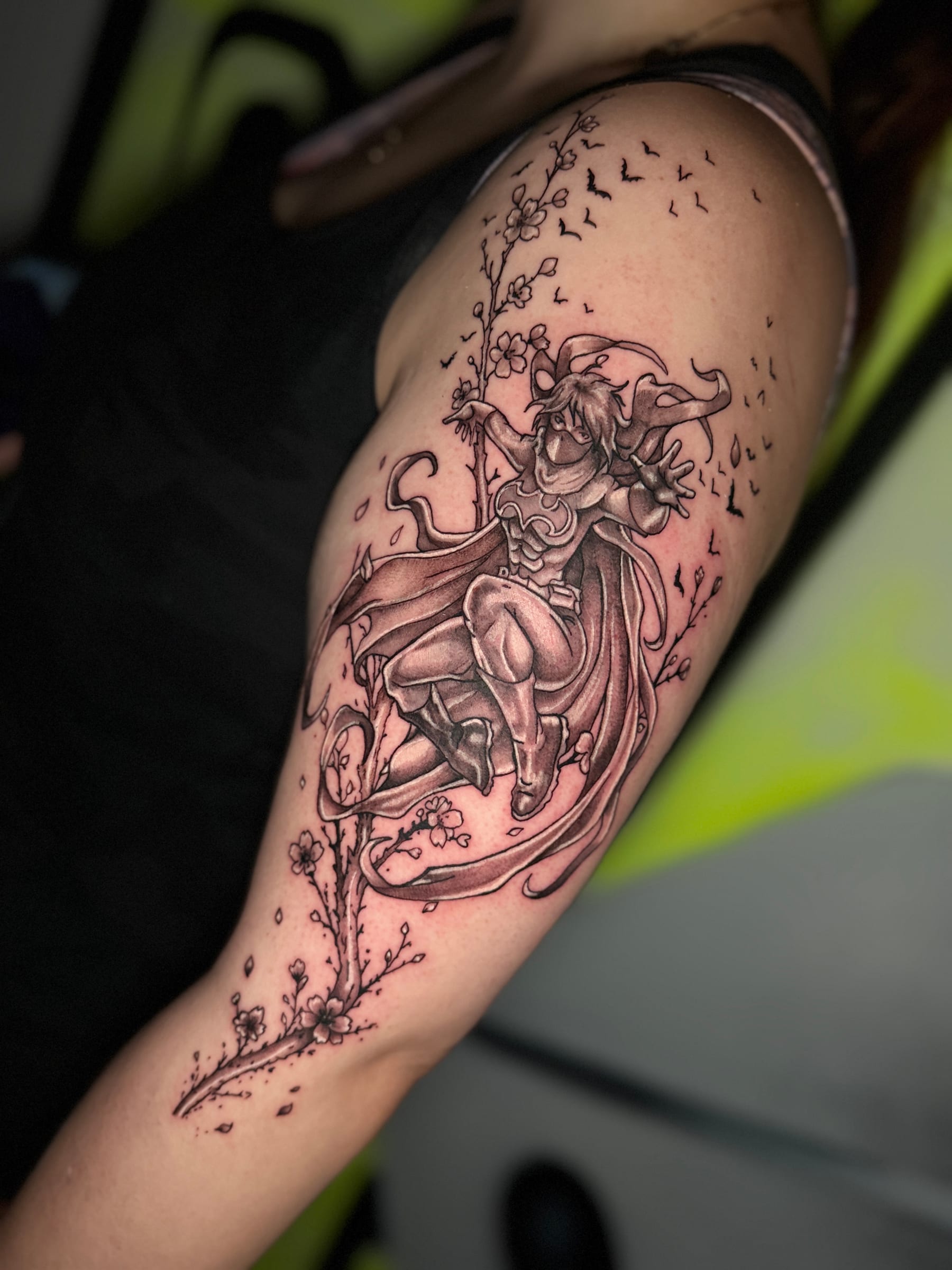 Anime — Audrey Viau — Loyalty Tattoo Montréal
