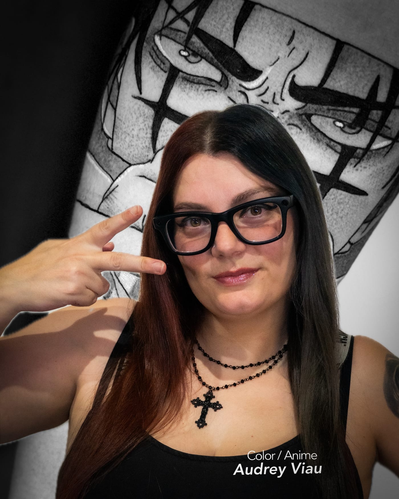 Audrey Viau — Color / Anime — Loyalty Tattoo Montréal