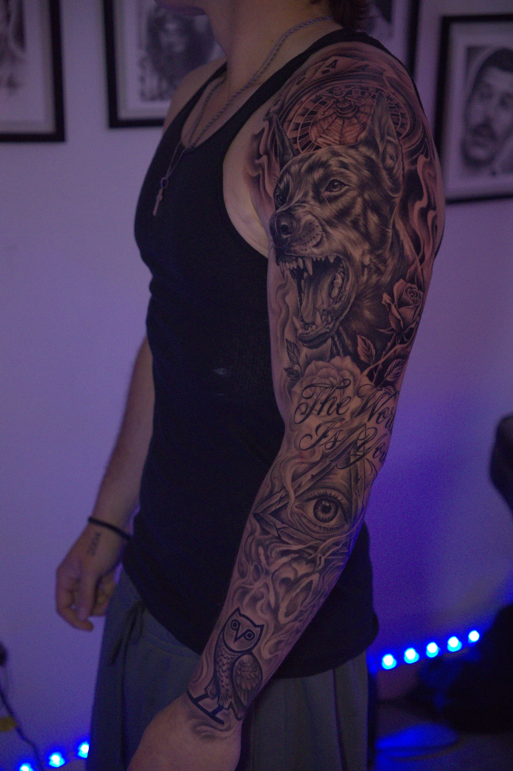 Réalisme — Isaac Lazo — Loyalty Tattoo Montréal
