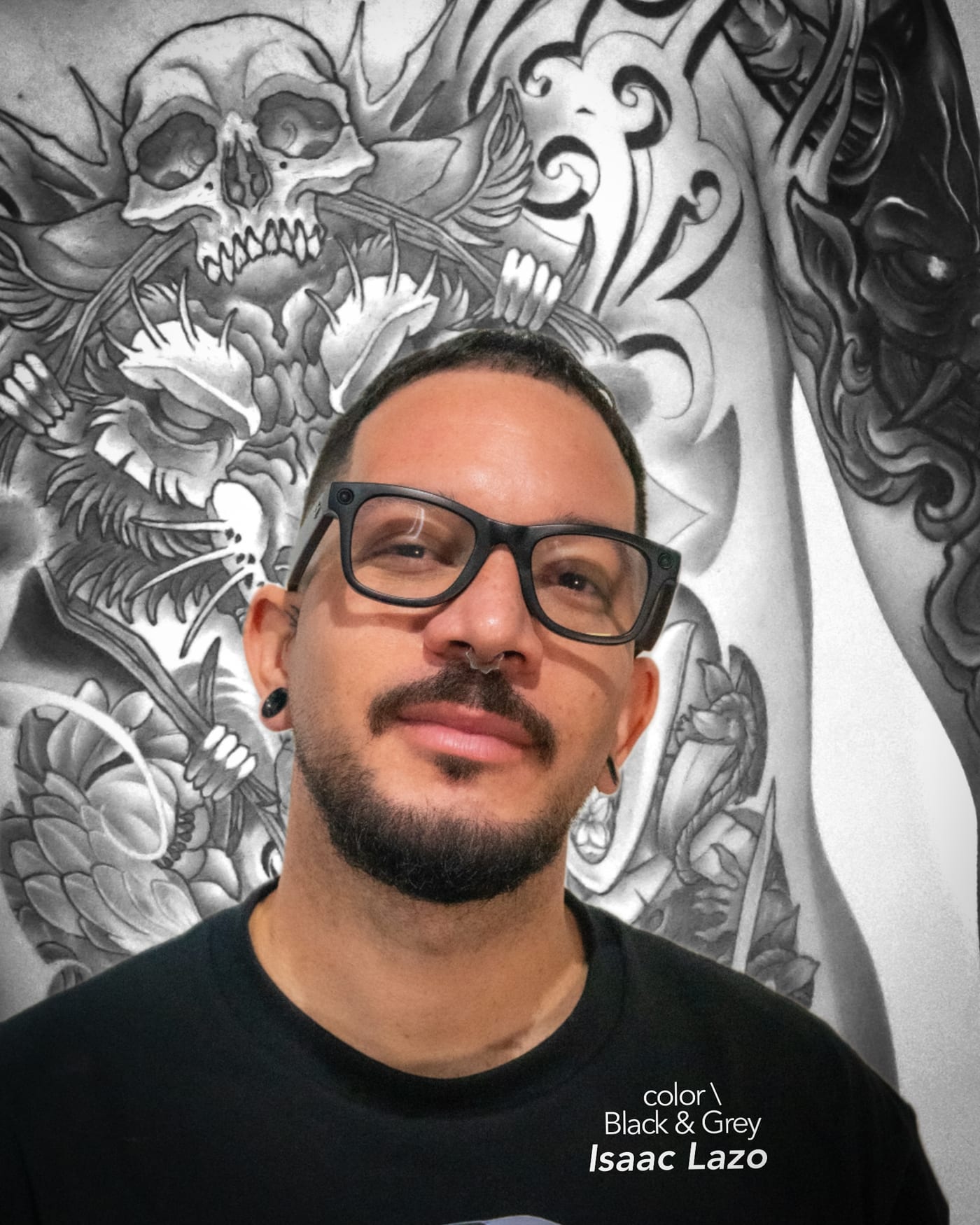 Isaac Lazo — Color / Black & Grey — Loyalty Tattoo Montréal
